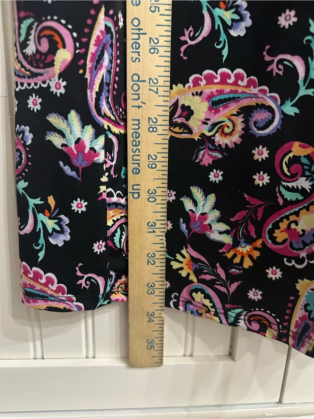 dear scarlett Sleeveless Black Paisley Swing Mini Dress Size S